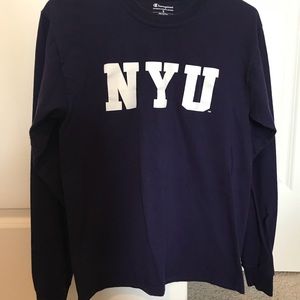 NYU Champion Long Sleeve